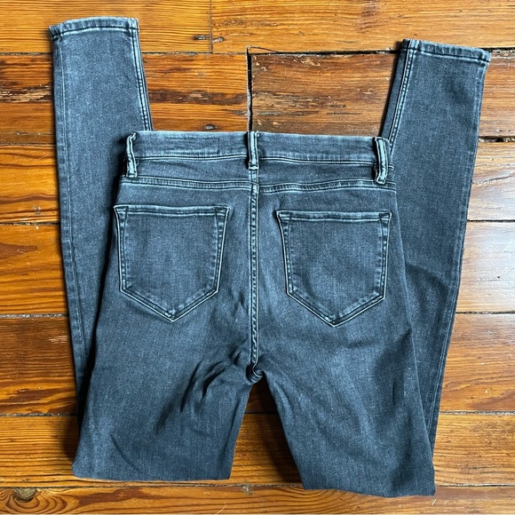 All Saints Grace Denim Jeans Size 28 Washed Black/Gray - Picture 8 of 11